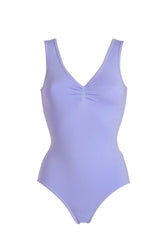 PURPLE V-NECK CAMISOLE BODYSUIT - PURPLE ORCHID | DEHA