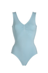 BLAUER MIEDER-BODY MIT V-AUSSCHNITT - PASTEL BLUE | DEHA