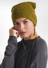 BOUCLE' BEANIE - YELLOW - Warm and Cozy | DEHA