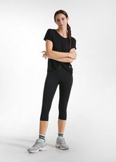 SHAPING CAPRI PANTS, BLACK - Emana® Shaping Leggings | DEHA