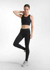 FORMGEBENDE LEGGINGS, SCHWARZ | DEHA