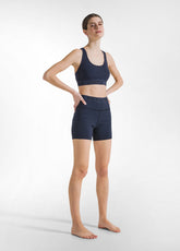 RACERBACK-TOP AUS STRETCH-JERSEY - BLAU - Yoga & Pilates sets | DEHA