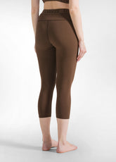 LEGGINGS 7/8 JERSEY-STRETCH MARRONE - COFFEE BROWN | DEHA