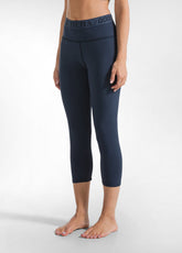 LEGGINGS 7/8 JERSEY-STRETCH BLU - NIGHT BLUE | DEHA