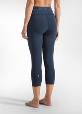 LEGGINGS 7/8 JERSEY-STRETCH BLU - NIGHT BLUE | DEHA