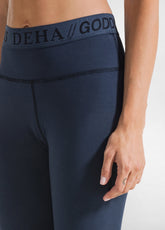 LEGGINGS 7/8 JERSEY-STRETCH BLU - NIGHT BLUE | DEHA