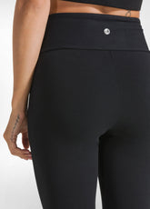 HIGH WAIST LEGGINGS - BLACK - BLACK | DEHA