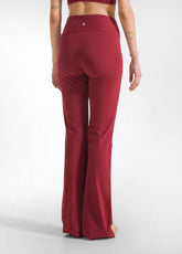 JERSEY STRETCH JAZZ PANTS - RED - CORDOVAN RED | DEHA