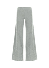 PANTALONE GAMBA LARGA IN JERSEY GRIGIO - GREY MELANGE | DEHA