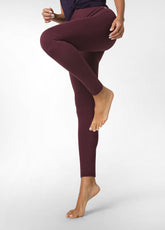 LEGGINGS VITA ALTA ROSSO - TIBETAN RED | DEHA