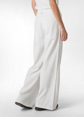 PANTALONE MAGNUM IN JERSEY BIANCO - MILK WHITE | DEHA