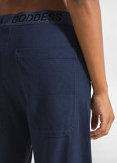 PANTALONE MAGNUM IN JERSEY BLU - NIGHT BLUE | DEHA