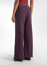 PANTALONE MAGNUM IN JERSEY VIOLA - PLUM VIOLET | DEHA