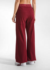 PANTALONE MAGNUM IN JERSEY ROSSO - CORDOVAN RED | DEHA