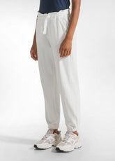 CHENILLE LOUNGE JOGGER - WHITE - MILK WHITE | DEHA