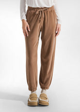 JOGGER LOUNGE IN CINIGLIA MARRONE - GLACE' BROWN | DEHA