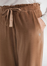 JOGGER LOUNGE IN CINIGLIA MARRONE - GLACE' BROWN | DEHA