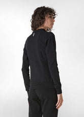 FELPA CORE CON ZIP NERO - BLACK | DEHA