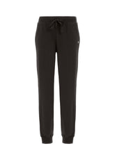 PANTALONE JOGGER CON POLSINO NERO - BLACK | DEHA