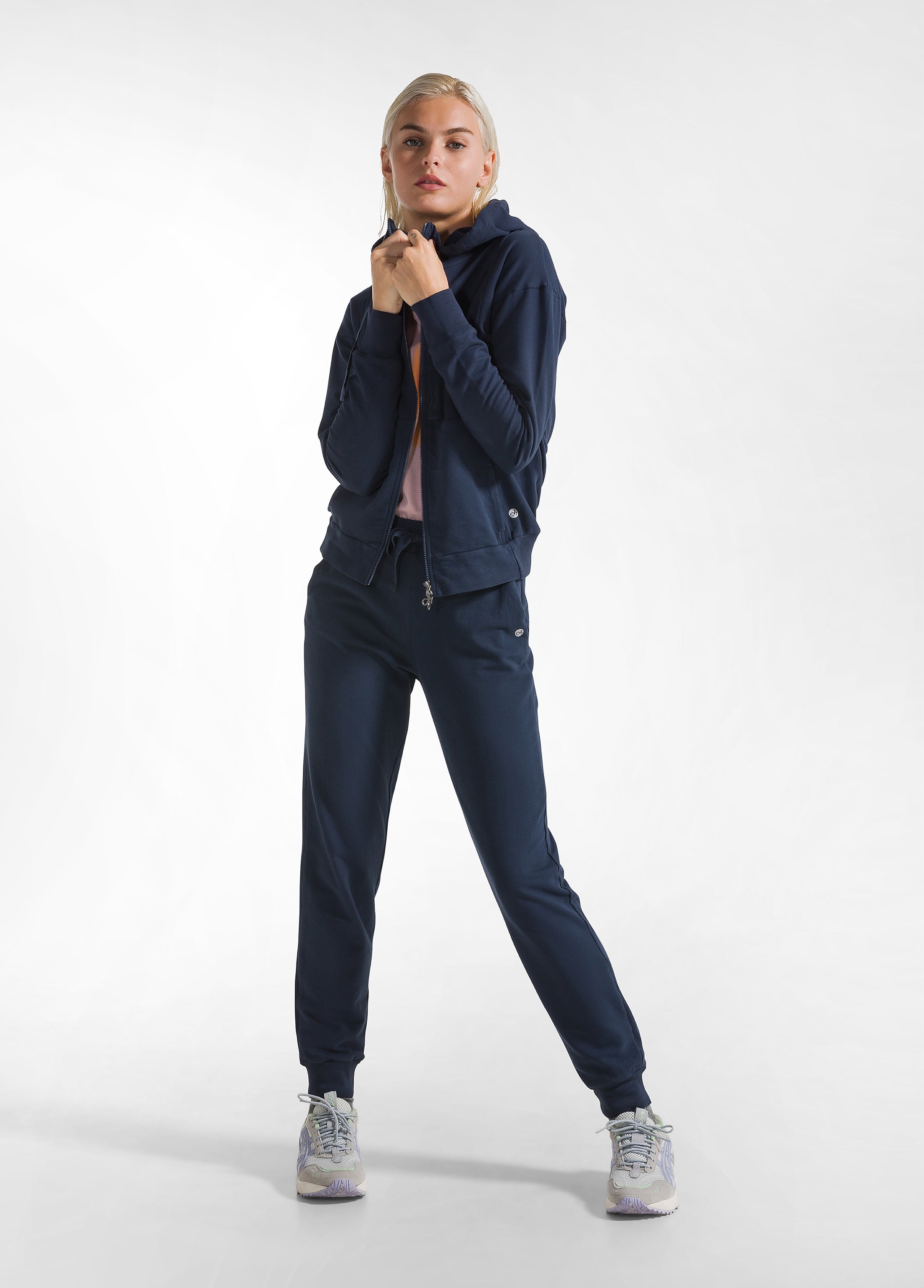 CORE JOGGER CUFFED SWEATPANTS BLUE DEHA