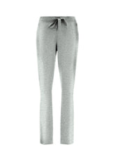 PANTALONE SLIM FIT IN FELPA GRIGIO - GREY MELANGE | DEHA