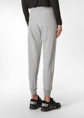 PANTALONE JOGGER CON POLSINO GRIGIO - GREY MELANGE | DEHA