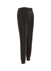 PANTALONE JOGGER CON POLSINO NERO - BLACK | DEHA