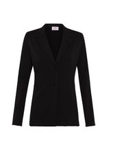 BLAZER IN FELPA NERO - BLACK | DEHA