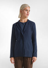 BLAZER IN FELPA BLU - NIGHT BLUE | DEHA