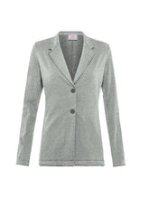 BLAZER IN FELPA GRIGIO - GREY MELANGE | DEHA