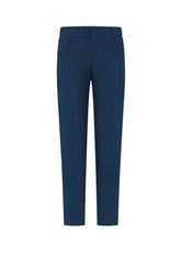 PANTALONE IN FELPA CORE GAMBA DRITTA BLU - NIGHT BLUE | DEHA