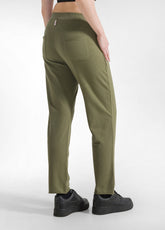 CORE STRAIGHT SWEATPANTS - GREEN - OLIVE GREEN | DEHA