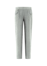 PANTALONE IN FELPA CORE GAMBA DRITTA GRIGIO - GREY MELANGE | DEHA