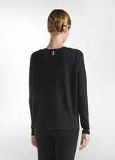 GRAPHIC COMFY FLAMME' T-SHIRT - BLACK - BLACK | DEHA