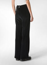 CHENILLE LOUNGE PANTS, BLACK - BLACK | DEHA