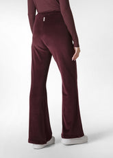 LOUNGE-HOSE AUS CHENILLE, ROT - TIBETAN RED | DEHA