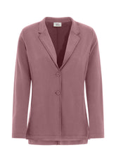 FLEECE BLAZER - PINK - Jacket - Outlet | DEHA