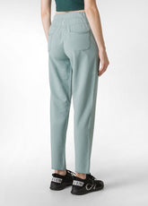 PANTALONE SLIM FIT IN FELPA BLU - BLUE NIGHT | DEHA