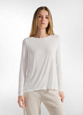 MAGLIETTA IN MISTO CASHMERE BIANCO - Warm and Cosy | DEHA