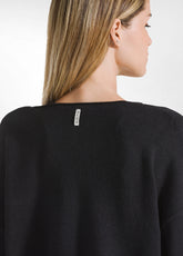 PULLOVER GIROCOLLO NERO - BLACK | DEHA