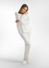 PULLOVER GIROCOLLO BIANCO - MILK WHITE | DEHA