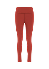 RECYCLED MICROFIBRE LEGGINGS - ORANGE - RUST ORANGE | DEHA