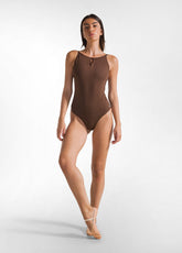 RECYCLED MICROFIBRE BODY - BROWN - Tinto in Capo | DEHA