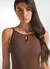 RECYCLED MICROFIBRE BODY - BROWN - COFFEE BROWN | DEHA