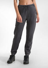 MARBLED COMFORT SWEATPANTS - BLACK - BLACK | DEHA