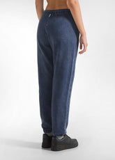 MARBLED COMFORT SWEATPANTS - BLUE - NIGHT BLUE | DEHA