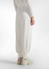 JOGGER SOFT TOUCH BIANCO - MILK WHITE | DEHA