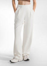 PANTALONE DRITTO SOFT TOUCH BIANCO - MILK WHITE | DEHA