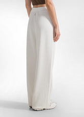 SOFT TOUCH STRAIGHT LEG PANTS - WHITE - MILK WHITE | DEHA