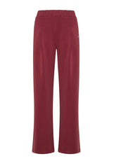 SOFT TOUCH GERADE GESCHNITTENE HOSE - ROT - CORDOVAN RED | DEHA